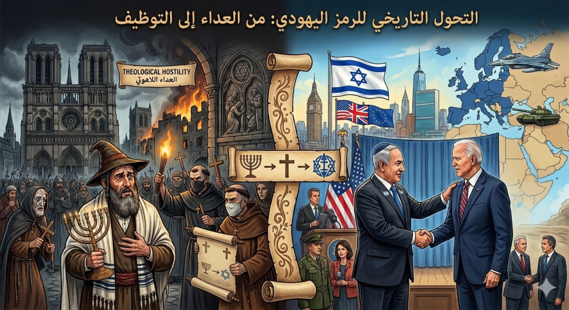 تحولات الرمز اليهودي في المخيال المسيحي الغربي: من العداء اللاهوتي إلى التوظيف الجيوسياسي